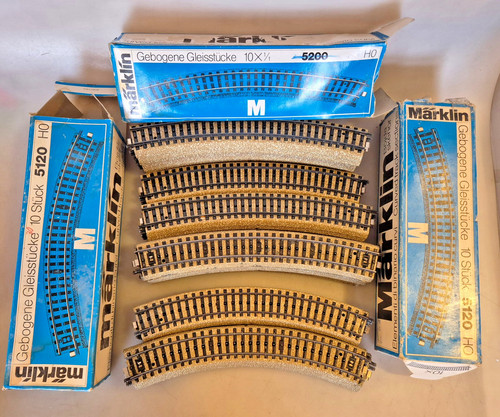 31x märklin gebogene - 31x,