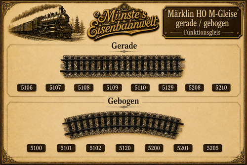 Märklin gleis gleise - h0,