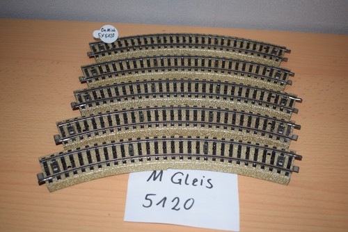 Märklin gleis 5120 - 5x, h0