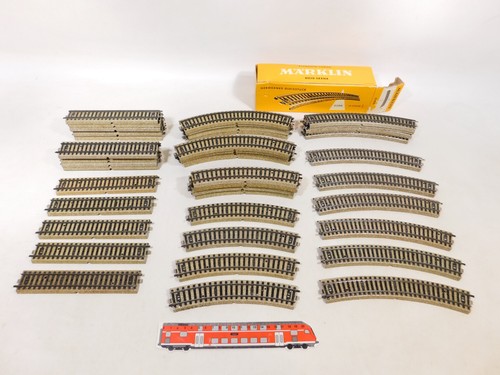 50x märklin gleisstück - h0,