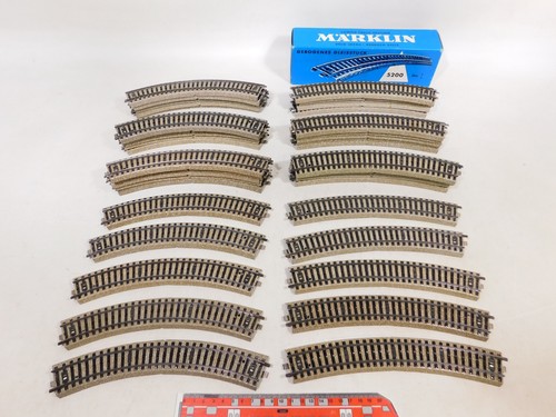 40x märklin gleisstück - 40x, h0