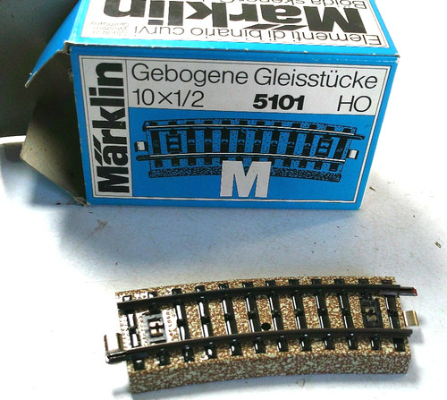 Gleisstück gebogen m - 10,