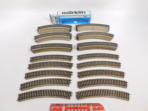 40x märklin gleisstück - 40x,